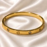 Aurelia Crystal Screw Stainless steel Kara