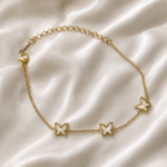 Butterfly Link Stainless steel Bracelet