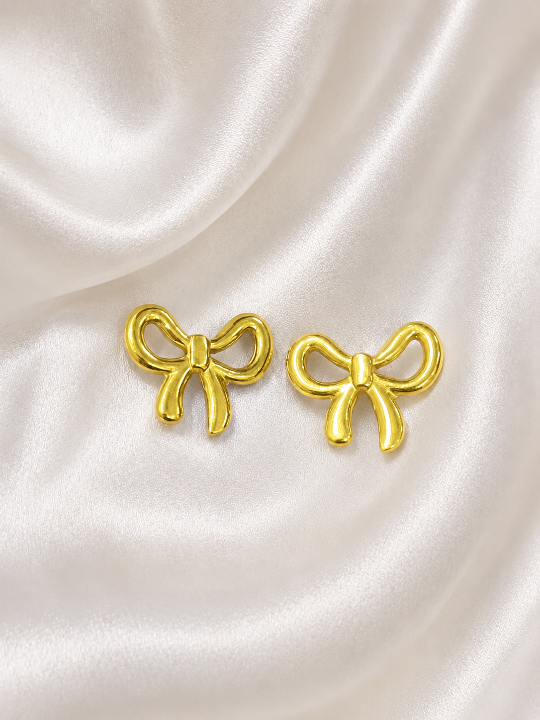 Bow-Knot Earrings Bow-Knot Stainless steel Earrings - Image 1